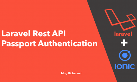Laravel Rest API Passport Authentication for Ionic App